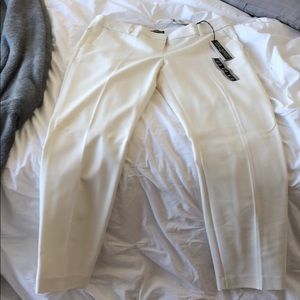 Express Columnist Ankle Pant White